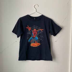 Vintage Kid’s Amazing Spider-Man Tshirt in Black